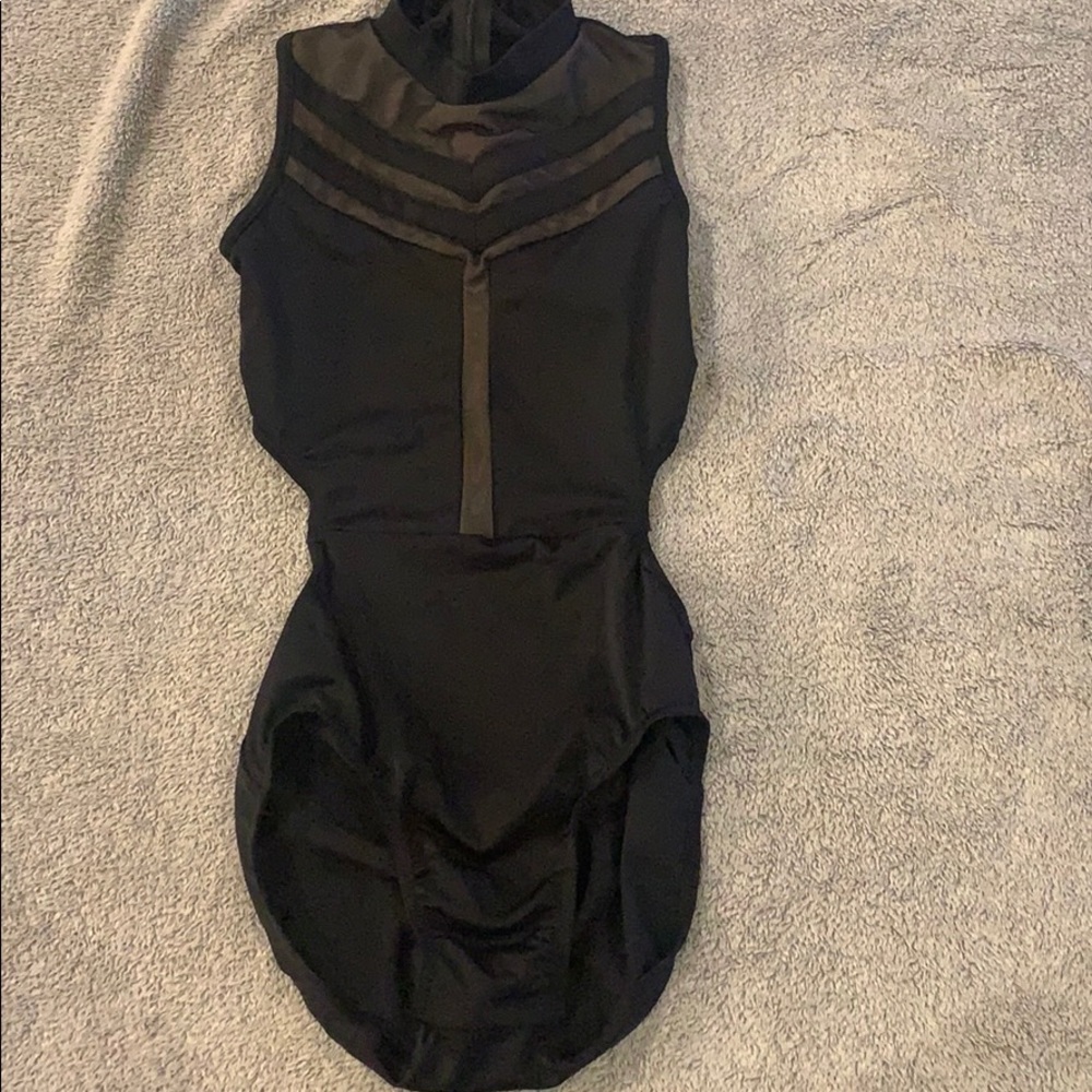 Large Child Black Balera Leotard